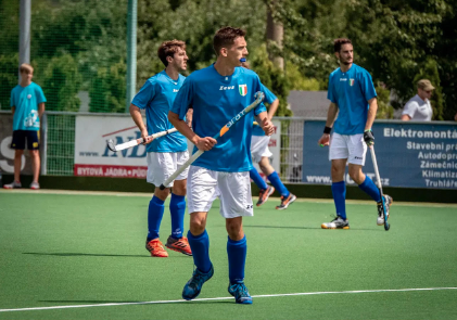 Claudio Brocco in action during competition