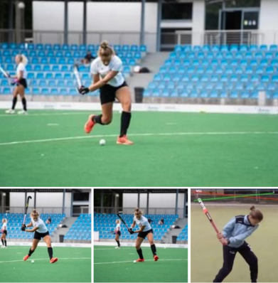Karolina Diurczak in action during competition